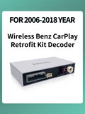 CHOOCL Wireless Carplay Retrofit Kit Decoder for Mercedes Benz NTG3.0/3.5/4.0/4.5/4.7/5.0/5.1,Support Navigation,Mirrorlink,Original Car Knob Control