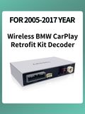 CHOOCL Wireless Carplay Retrofit Kit Decoder for BMW CCC/CIC/NBT System with 1 2 3 4 5 7 X1 X3 X5 (2005-2015 Year),Support Airplay Mirror Link,Navigation,Play Music