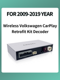 CHOOCL Wireless Carplay Retrofit Kit Decoder for Volkswagen RNS510/MIB866/Touareg/Phaeton (2009-2019 Year)，Support Mirrorlink, Voice Assistant, Navigation