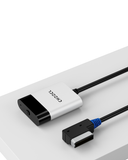 CHOOCL Bluetooth 5.0 aptX-HD Car Adapter Compatible for Audi MMI 3G AMI Music Interface,Audi Symphony,Audi Concert,Mercedes Media Interface and Volkswagen MDI Connector (A1-3000A)