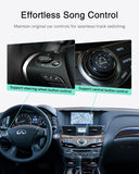 Bluetooth Car Adapter for Infiniti Q70/G37/EX/FX35/JX/QX50/QX60/M & NMC Patrol(2012-2018)/Qashqai(2014)/Murano(2011-2012) with USB Interface