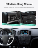 Bluetooth Car Adapter Compatible with Lacrosse and Regal (2010-2013),2013 Opel, 2011-2015 Chevrolet (Avalanche LTZ,Malibu) with USB Interface,Radio Bluetooth Adapter with Lossless Sound Quality