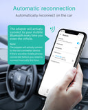 Bluetooth Car Adapter for Honda Accord/Civic/CR-V/CR-Z/Crosstour & Acura MDX/TL,TSX,Delivers HD Audio Streaming
