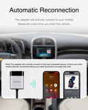 Bluetooth Car Adapter for Volvo (2008-2014), Ford (2011-2018) with Smaller Screen SYNC System – Low-Latency Audio Streaming
