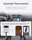 Bluetooth Adapter for Select Toyota & Lexus Models – USB-Powered Wireless Music Streaming for Crown (2007-2012), Prado (2010-2013), Lexus CT200h/IS/ES/RX/LS/GX (2010-2015)