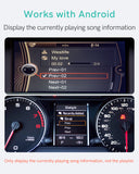 CHOOCL Bluetooth car Adapter with Y-Cable for BMW, USB & AUX Connectivity, Bluetooth Receiver Compatible with CIC System, High-Quality aptX-HD Sound