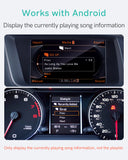 CHOOCL Bluetooth 5.0 aptX-HD Car Adapter Compatible for Audi MMI 3G AMI Music Interface,Audi Symphony,Audi Concert,Mercedes Media Interface and Volkswagen MDI Connector (A1-3000A)