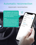 CHOOCL Bluetooth car Adapter with Y-Cable for BMW, USB & AUX Connectivity, Bluetooth Receiver Compatible with CIC System, High-Quality aptX-HD Sound