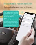 CHOOCL Bluetooth car Adapter with iPod Cable Premium Wireless Audio Adapter for Land Rover, Range Rover & Jaguar–Bluetooth 5.0 with HD Sound