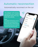 CHOOCL Bluetooth Car Adapter for Audi (2006-2009) with AMI interface MMI 2G System, Bluetooth Car Kits with Bluetooth 5.0 HD Sound